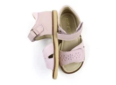 Pom Pom sandal lavender med velcro